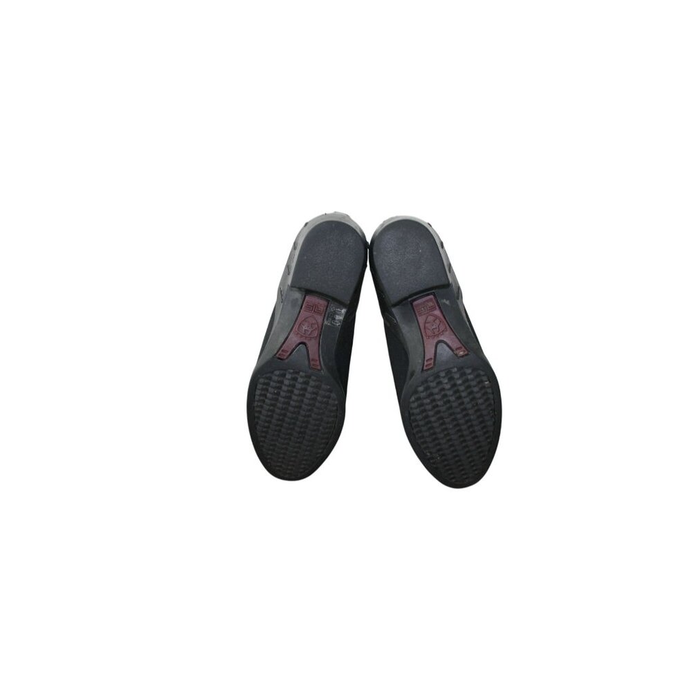 Ariat Womens Black Slip-On Shoes With Leather Trim & Low Heel USA Size 7 - Picture 9 of 11